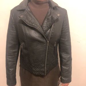 Black pleather jacket